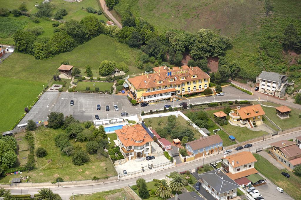 Hotel Y Casona El Carmen Perlora Bagian luar foto
